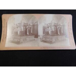 Keystone View Co, c1898, 1903 New Tomb of Columbus in Cathedral of Havana, Cuba